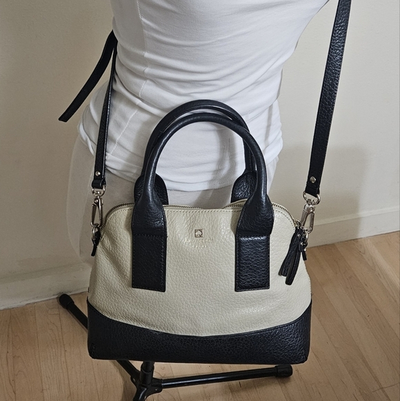 Kate Spade Southport Avenue Jenny Shoulder / Crossbody Bag Pebbled Leather EUC - Picture 6 of 12